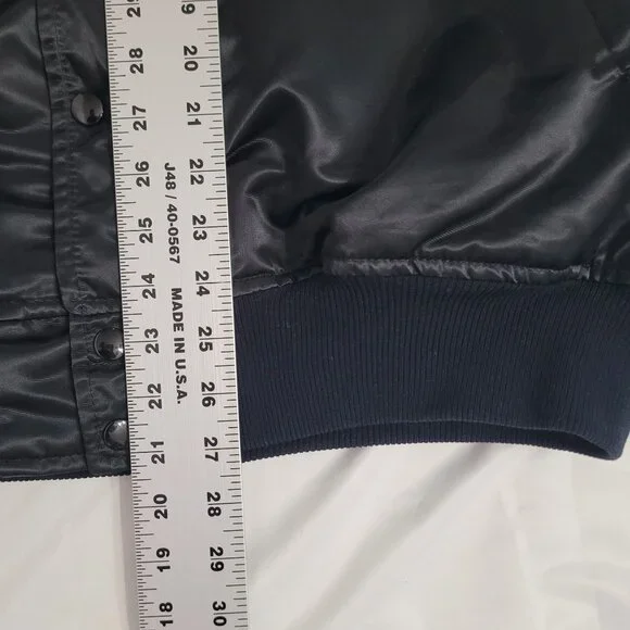 Vintage Proline by Starter Raiders Satin Bomber Jacket Made in the U.S.A Size XL - Picture 15 of 16
